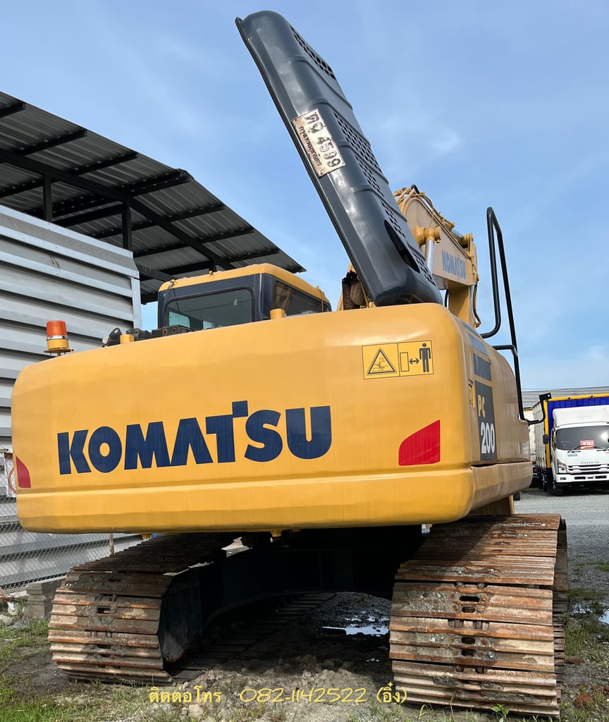 🚜 รถแบ็คโฮ KOMATSU PC200-7 ปี 2005 (4599)