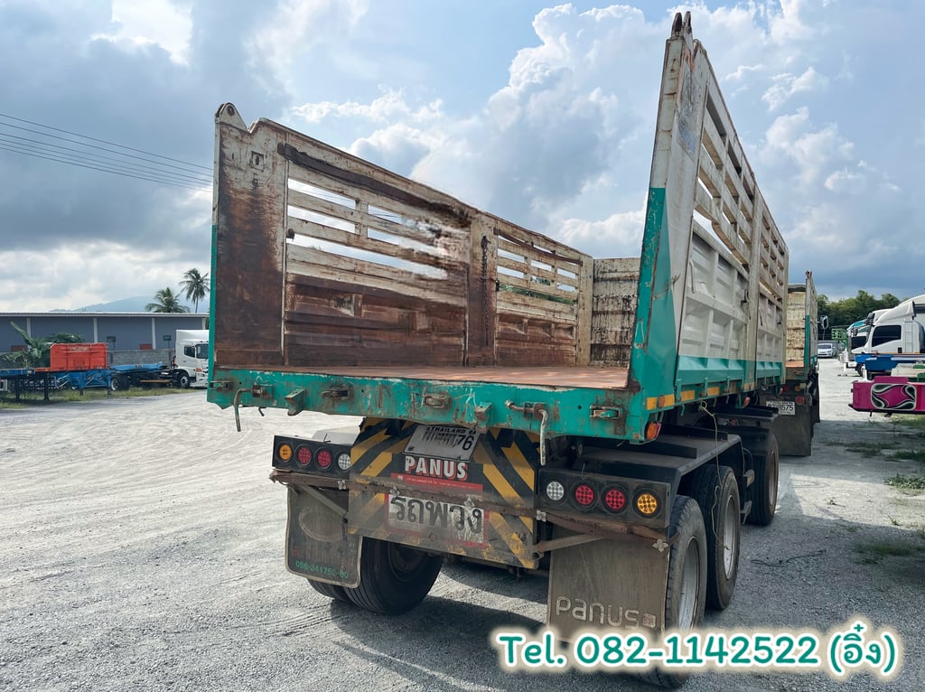 #สิบล้อดั้มพ่วง ISUZU FXZ 360 แรงม้า ปี2565 กระบะสามมิตรแท้ (9575)