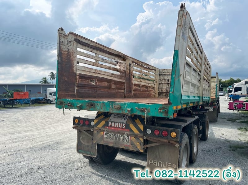 #สิบล้อดั้มพ่วง ISUZU FXZ 360 แรงม้า ปี2565 กระบะสามมิตรแท้ (9575)