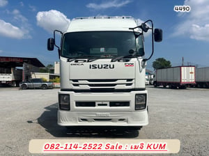 ISUZU FVM 300แรงม้า รถบรรทุก 10ล้อ กระบะคอกสูง ปี2020 ISUZU FVM 300แรงม้า รถบรรทุก 10ล้อ กระบะคอกสูง ปี2020