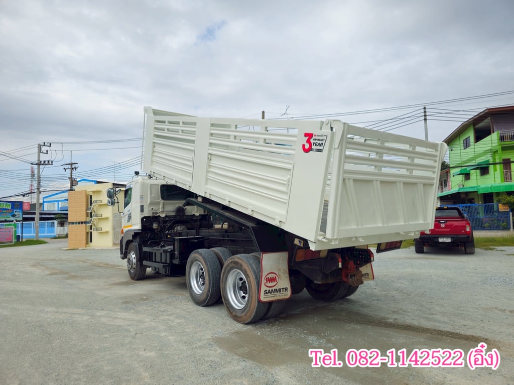 สิบล้อดั้มพ์ HINO FM1A 344 แรง ปี 2560(2539) สิบล้อดั้มพ์ HINO FM1A 344 แรง ปี 2560(2539)