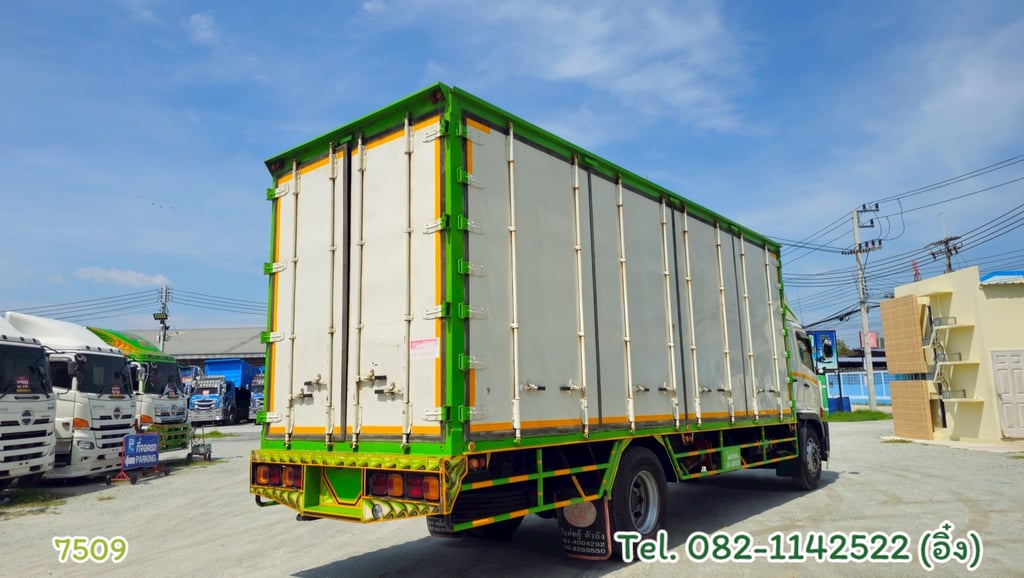 #หกล้อตู้สิบบาน HINO FG8J 240 ปี 2565 (7508)