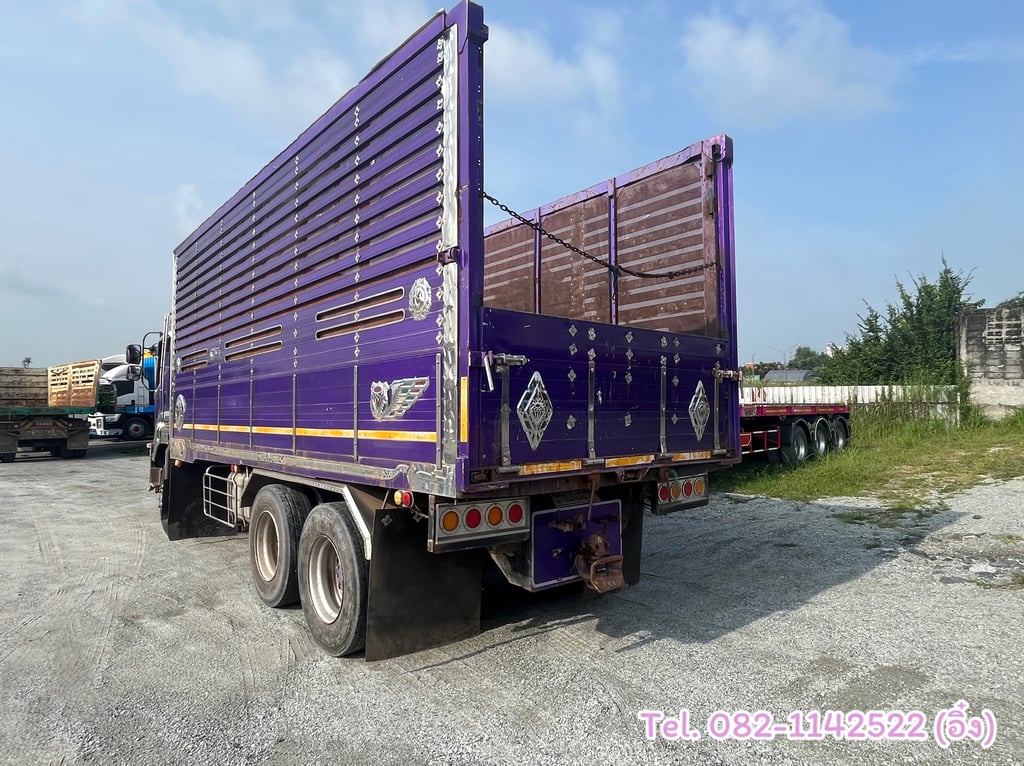 #รถสิบล้อดั้ม ISUZU FXZ360  ปี 54 แม่เดี่ยว  (9033)