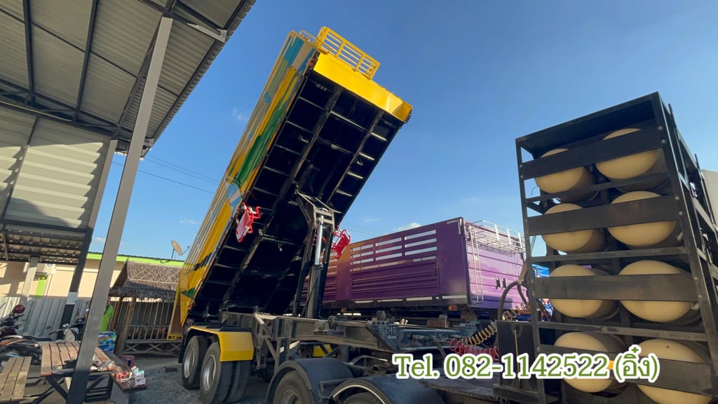 หางเซมิดั้มพ์ สองเพลา อู่ ไอ เอ เอ บายเอ็นเจ  ปี 2565 (1045)