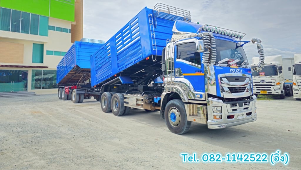 #สิบล้อดั้มพ์ ISUZU FXZ 360 แรง ปี 2566 พร้อมชุดราคาเกือบแสน (3502,3088)