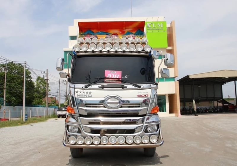HINO FM 344แรงม้า รถบรรทุก 10ล้อ พ่วงแม่ลูก ปี2023 HINO FM 344แรงม้า รถบรรทุก 10ล้อ พ่วงแม่ลูก ปี2023