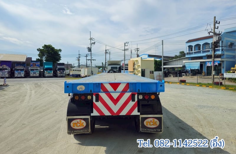 หางพื้นเรียบ สามเพลา อู่ RCK ปี 2565 (4437) หางพื้นเรียบ สามเพลา อู่ RCK ปี 2565 (4437)