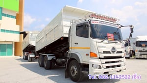 #สิบล้อดั้มพ์ HINO FM1A 344 แรง ปี 2565 (2753,1976)