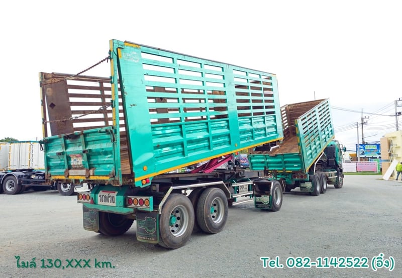 #Vายตัดสิบล้อดั้มเกษตรแม่ลูก ISUZU FXZ 360 แรง ปี 2566 (4795,4796)