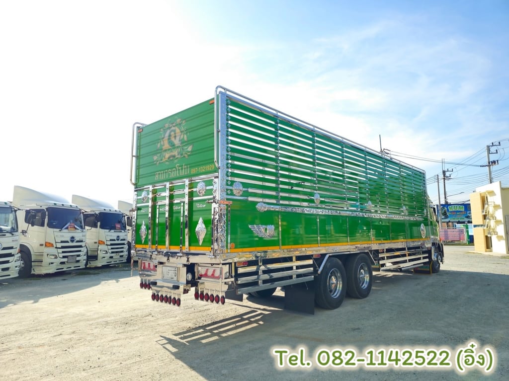 #สิบล้อ HINO FL8J คอกมิเนียม FL8J 260 แรงม้า ปี 66 #สิบล้อ HINO FL8J คอกมิเนียม FL8J 260 แรงม้า ปี 66