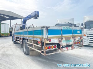 #หกล้อติดเครน HINO FG8J 212 แรงม้า 2556 (7098) #หกล้อติดเครน HINO FG8J 212 แรงม้า 2556 (7098)