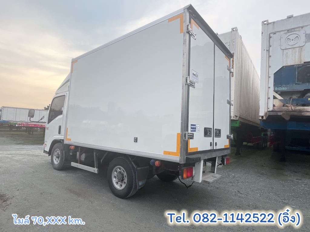 🔥สี่ล้อตู้เย็นน้อย ISUZU NLR 130 แรง ปี2566 สภาพนางฟ้า (8083)