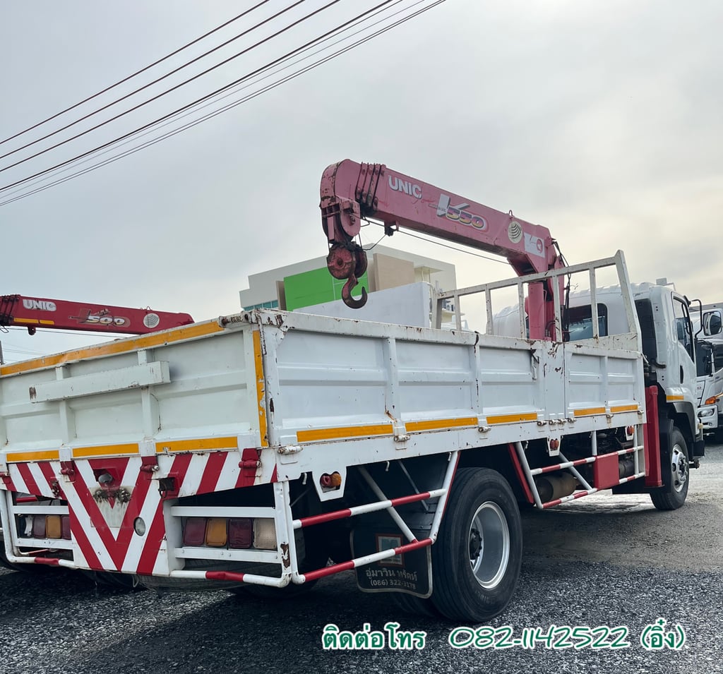 🚚 💥ISUZU FTR 240 แรงม้า ปี 2014 รถ 6 ล้อเครน💥 (0947) 🚚 💥ISUZU FTR 240 แรงม้า ปี 2014 รถ 6 ล้อเครน💥 (0947)