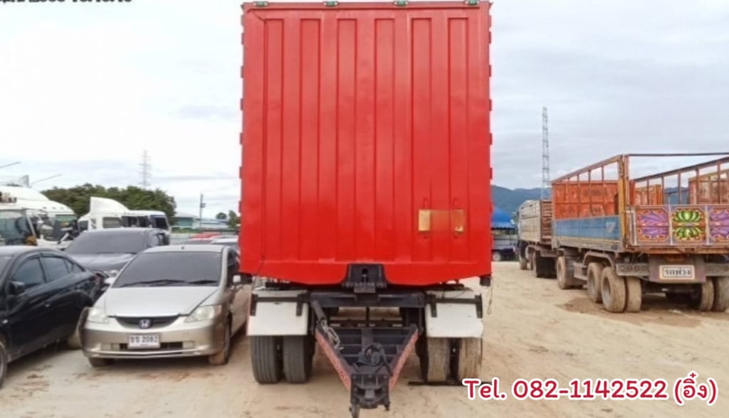 #หางพ่วงตู้ สองเพลา อู่ ปิติ ปี 2565 (3634) #หางพ่วงตู้ สองเพลา อู่ ปิติ ปี 2565 (3634)