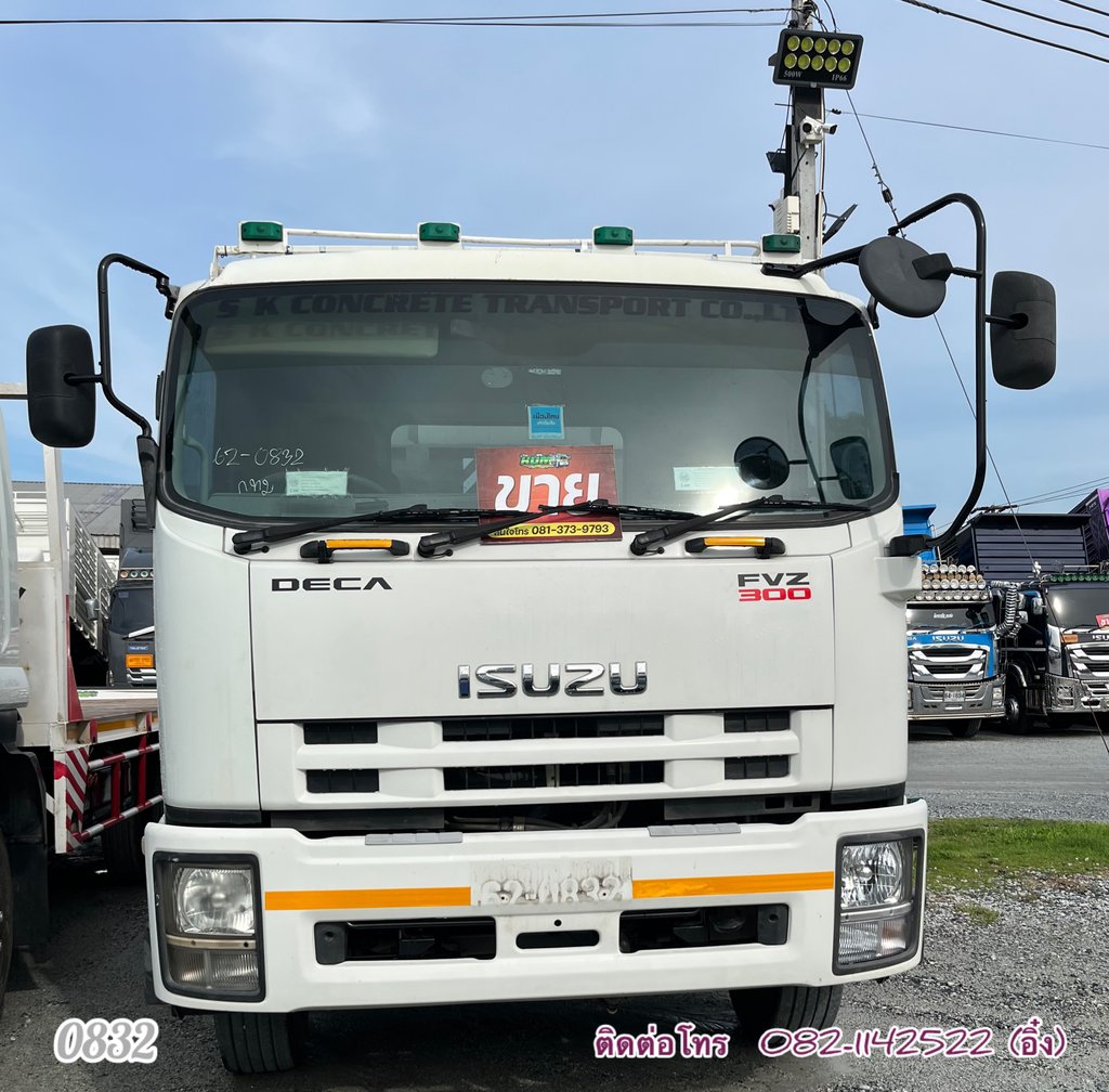 🔥🔥ลดส่งท้ายเดือน 9 ลดไปเลย 90,000 ทั้งเงินสดและไฟแนนซ์ 🚚💨สิบล้อพื้นเรียบ ISUZU FVZ 300 แรง ปี 2557 🚚💨 (0832)