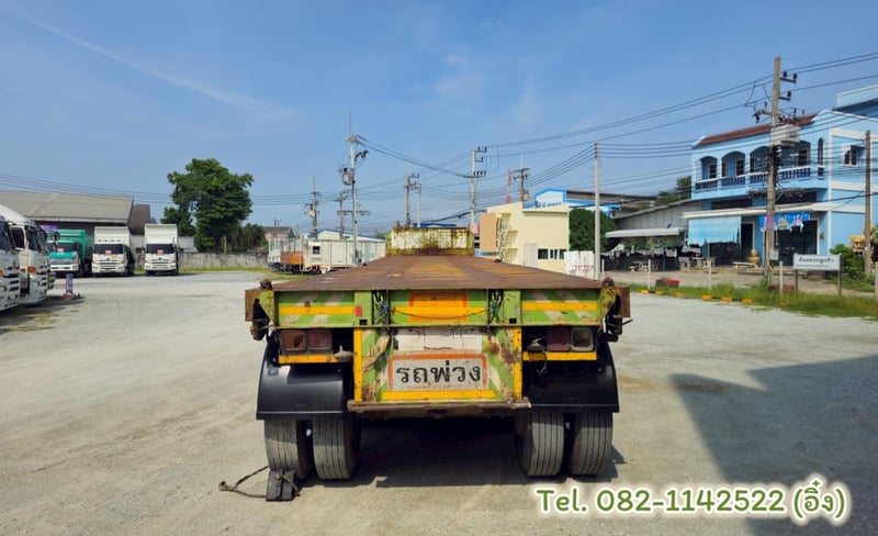 หางพื้นเรียบ สามเพลา อู่ BPT ปี 2558 (7339) หางพื้นเรียบ สามเพลา อู่ BPT ปี 2558 (7339)