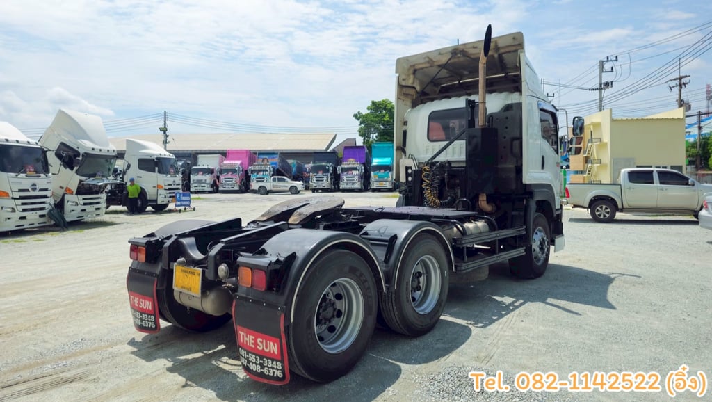 สิบล้อหัวลาก ISUZU GXZ 360 แรง ปี 2560(8905)