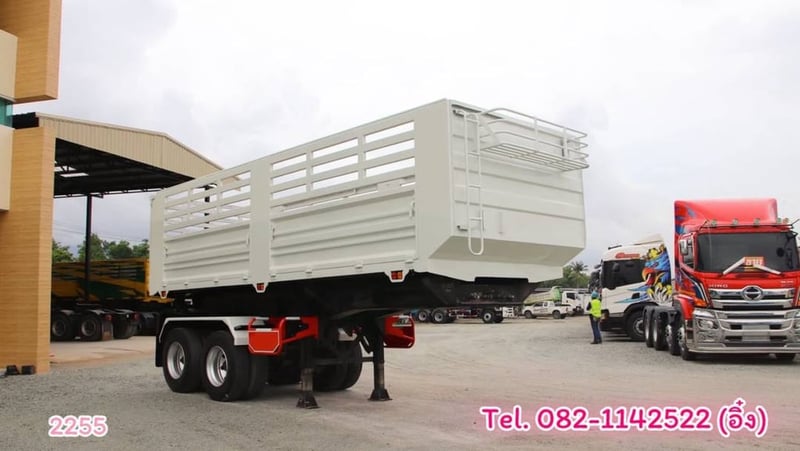 🚚💨 หางเซมิดั้มพ์ สองเพลา อู่เดอะซัน ปี 2565 (2255) 🚚💨 หางเซมิดั้มพ์ สองเพลา อู่เดอะซัน ปี 2565 (2255)