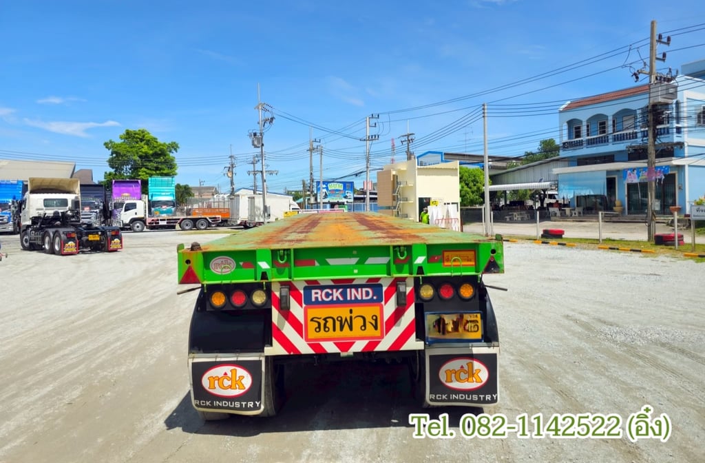 หางพื้นเรียบ สามเพลา อู่ RCK ปี 2566(5616) หางพื้นเรียบ สามเพลา อู่ RCK ปี 2566(5616)