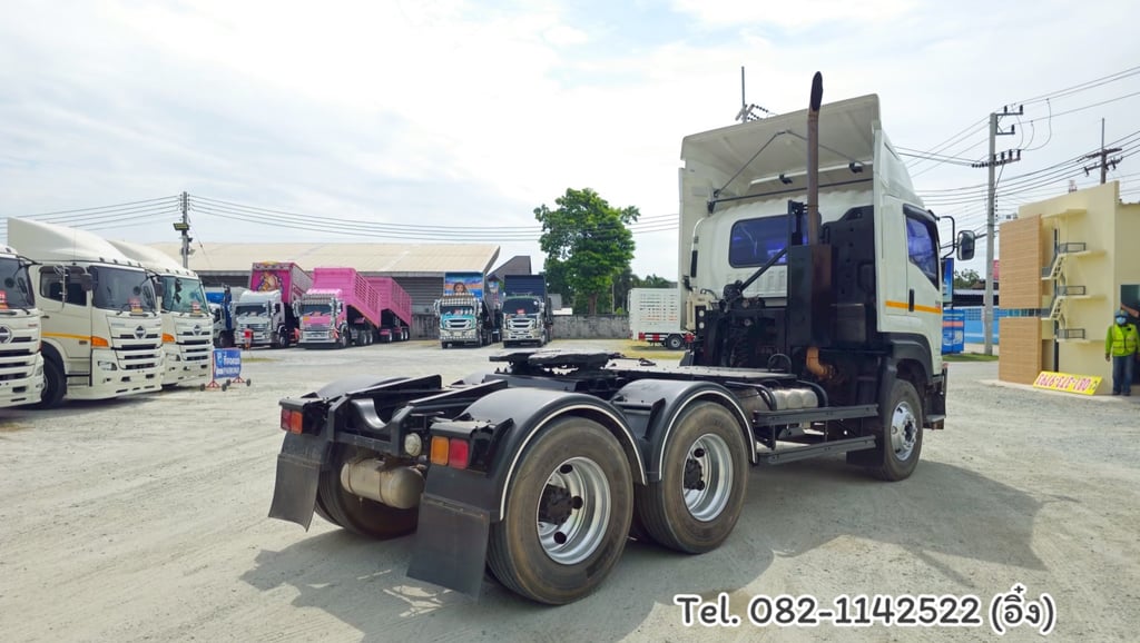 #สิบล้อหัวลาก ISUZU GXZ 360 แรง ปี 2555 (6863) #สิบล้อหัวลาก ISUZU GXZ 360 แรง ปี 2555 (6863)