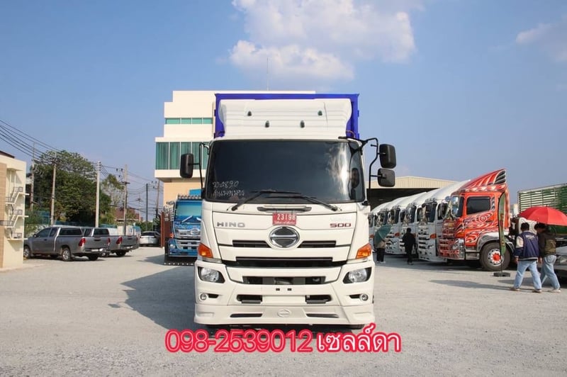  👉 สิบล้อตู้สิบบาน HINO FG8J 240 แรง ปี 2565(4820)