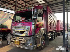 🔥บรรทุกได้ 31 ตัน 🔥มือเดียวป้ายแดง สิบล้อดั้มพ์ ISUZU FXZ 360 แรง ปี 2565 (2591,2592)