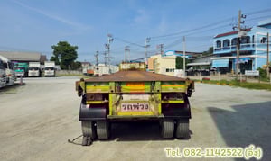 🚚💨 หางพื้นเรียบ สามเพลา อู่ BPT ปี 2558 (7339)