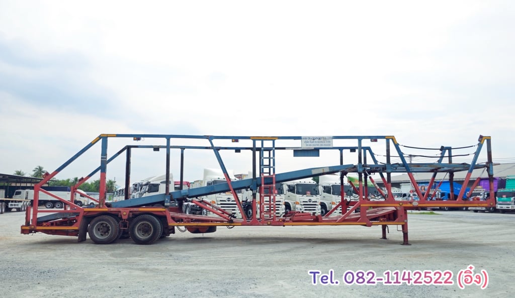 หางบรรทุกรถยนต์ สองเพลา อู่ RCK ปี 2554(2404) หางบรรทุกรถยนต์ สองเพลา อู่ RCK ปี 2554(2404)