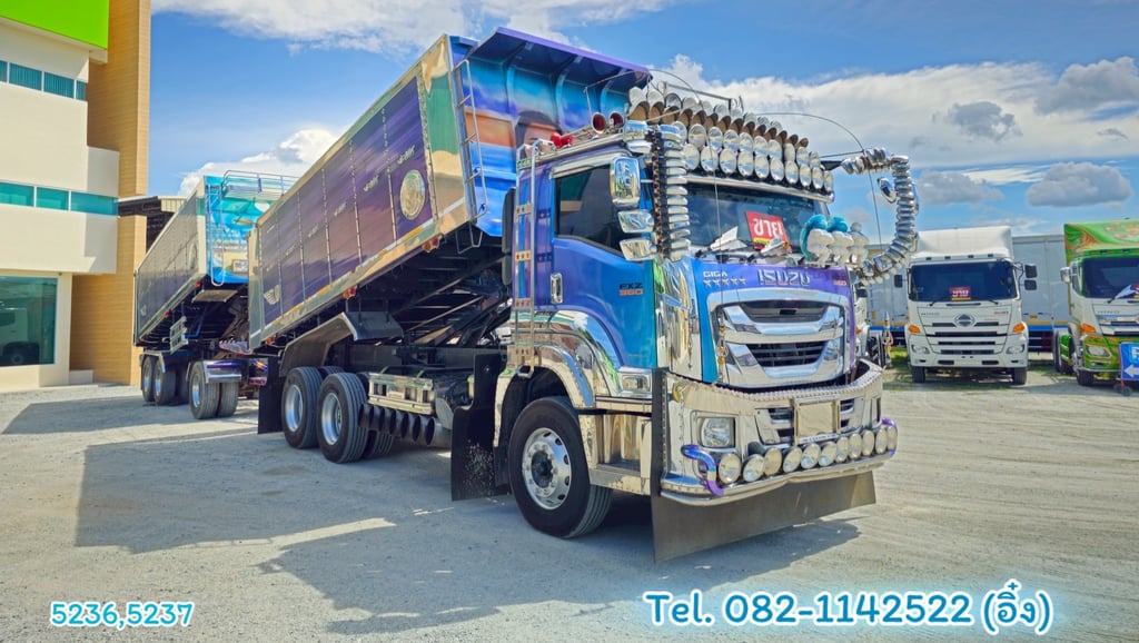 #สิบล้อดั้มพ์ ISUZU  FXZ 360 แรง ปี 2566 (5236,5237)