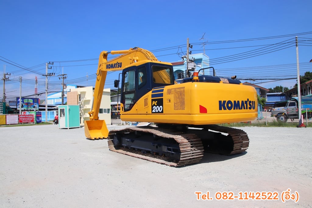 🚜 รถแบ็คโฮ KOMATSU PC200-7 ปี 2005 (4599) 🚜 รถแบ็คโฮ KOMATSU PC200-7 ปี 2005 (4599)