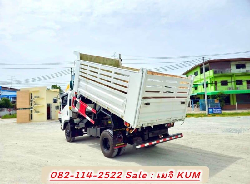 หกล้อดั้มพ์ ISUZU FRR 190 ไมล์น้อยมาก หกล้อดั้มพ์ ISUZU FRR 190 ไมล์น้อยมาก