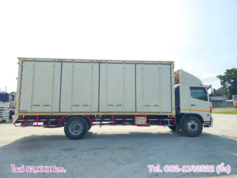 #หกล้อตู้สิบบาน HINO FG8J 212 แรง ปี 2555 (3869) #หกล้อตู้สิบบาน HINO FG8J 212 แรง ปี 2555 (3869)