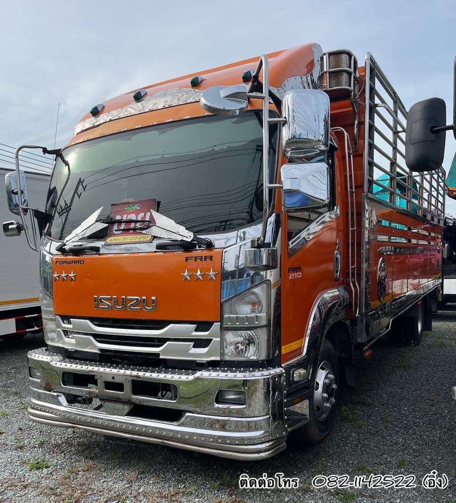 🚚 ISUZU FRR 210 แรงม้า ปี 63 รถ 6 ล้อคอก (3563)