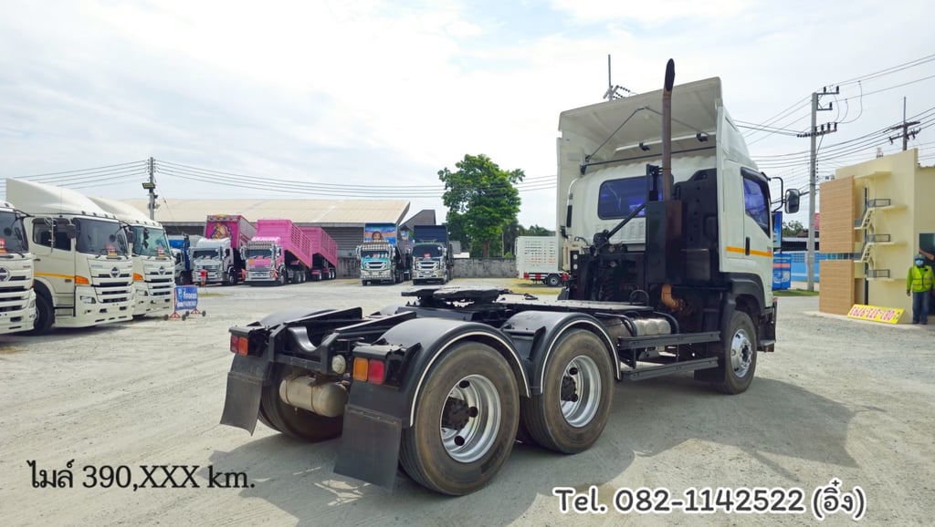 สิบล้อหัวลาก ISUZU GXZ 360 แรง ปี 2555(6863) สิบล้อหัวลาก ISUZU GXZ 360 แรง ปี 2555(6863)