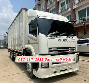 ISUZU FTR 240แรงม้า รถบรรทุก 6ล้อ ตู้แห้ง ปี2022