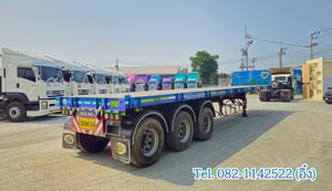 หางพื้นเรียบ สามเพลา อู่ RCK ปี 2565 (5249)