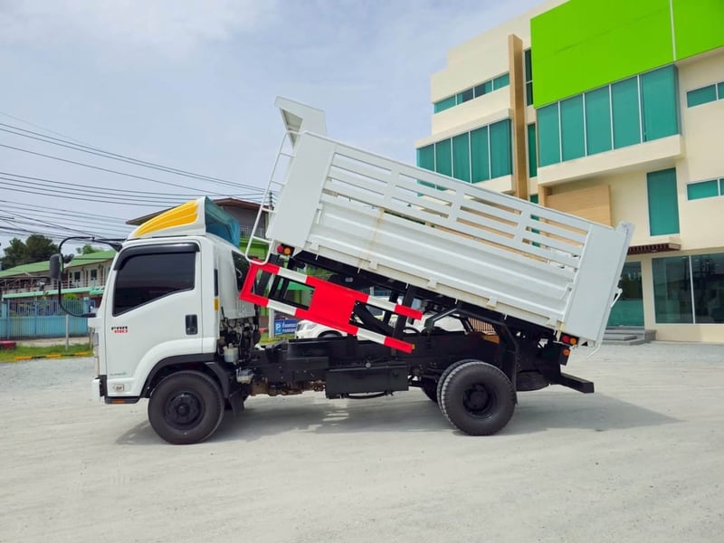 🔥ฟรีเก็บงานสวยให้ 🔥ฟรีนางใหม่ 6เส้น หกล้อดั้มพ์ ISUZU FRR 190 แรง ปี 2565(0522)