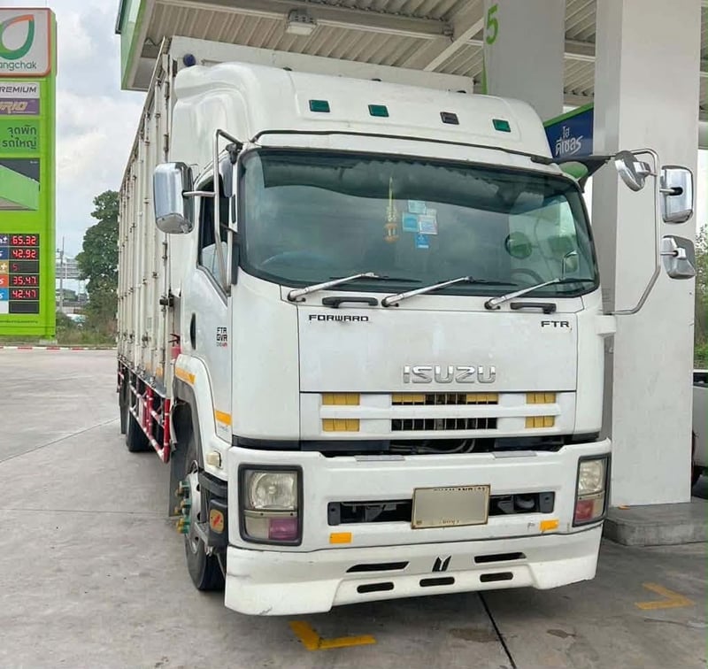 🤍ฟรีเก็บสวย 🤍ฟรียางใหม่ 8เส้น สิบล้อดั้มพ์ ISUZU  FXZ 360 แรง ปี 2565(5346)