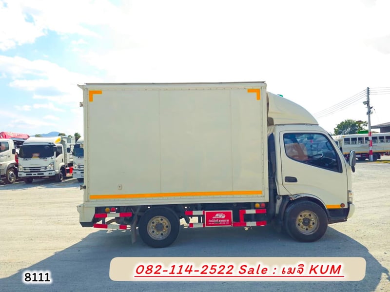 HINO XZU 136แรงม้า รถบรรทุก 4ล้อ ตู้แห้ง ปี2022 HINO XZU 136แรงม้า รถบรรทุก 4ล้อ ตู้แห้ง ปี2022