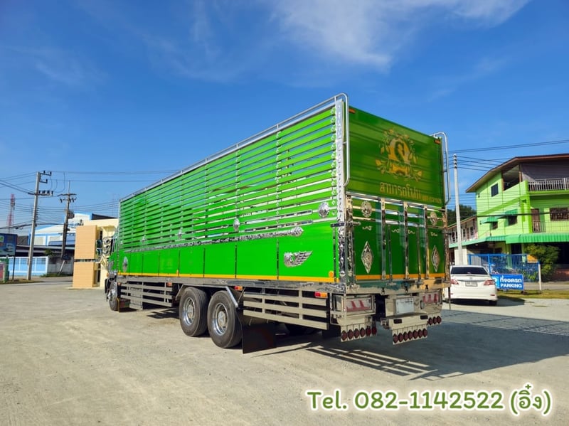 #สิบล้อ HINO FL8J คอกมิเนียม  FL8J  260 แรงม้า ปี 66
