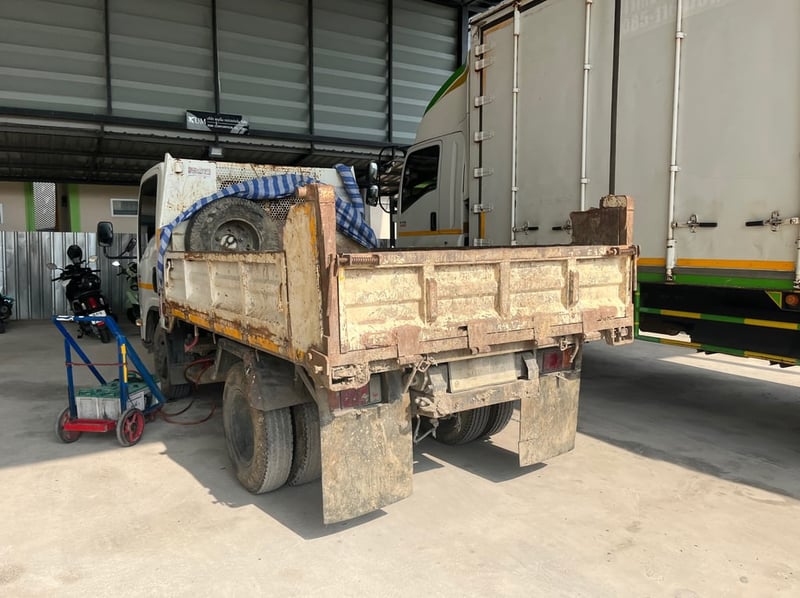 🔥Vายตัด 590,000- หกล้อดั้ม Isuzu NMR130 ปี63 (2158)