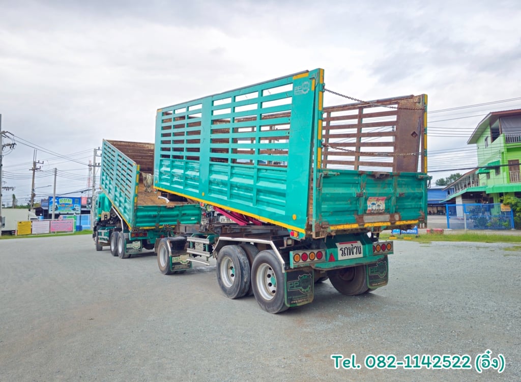 #Vายตัดสิบล้อดั้มเกษตรแม่ลูก ISUZU FXZ 360 แรง ปี 2566 (4795,4796)