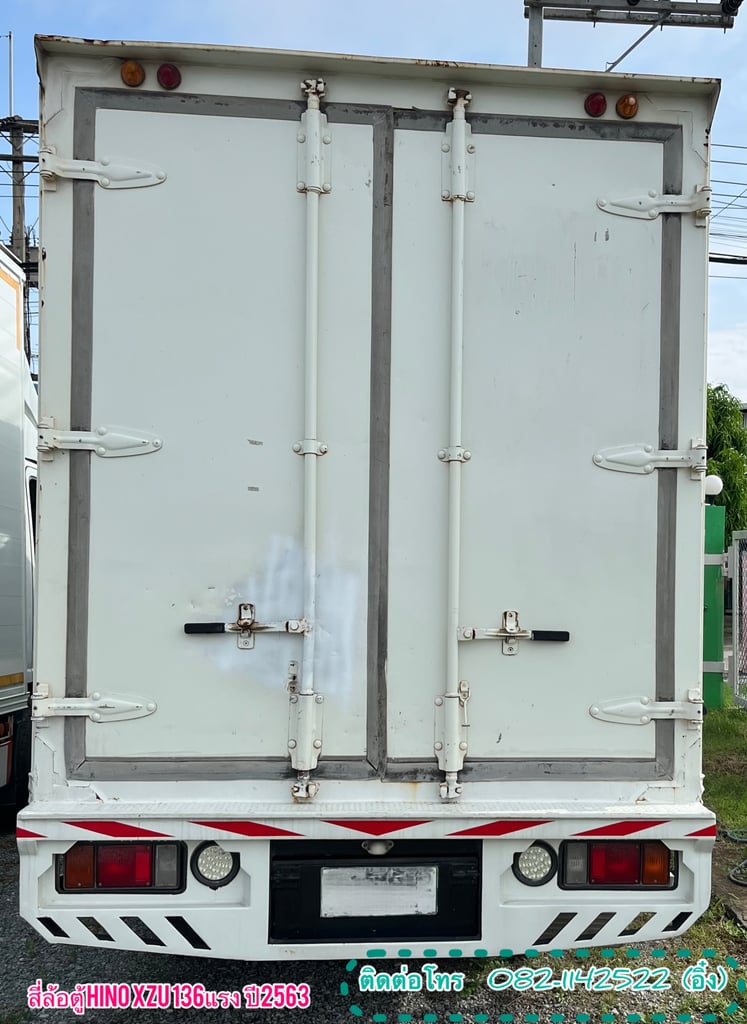 🚚HINO XZU 136แรงม้า รถบรรทุก 4ล้อ ตู้แห้ง ปี2020 (3262)