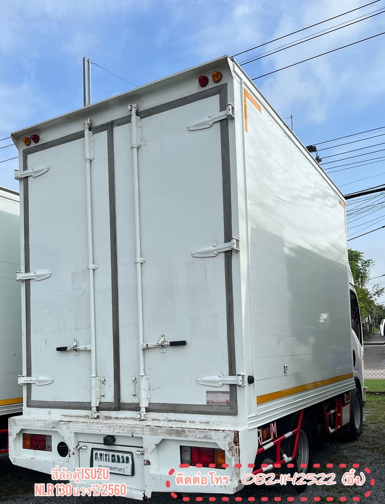 ISUZU NLR 130แรงม้า รถบรรทุก 4ล้อ ตู้แห้ง ปี2017 (5269) ISUZU NLR 130แรงม้า รถบรรทุก 4ล้อ ตู้แห้ง ปี2017 (5269)