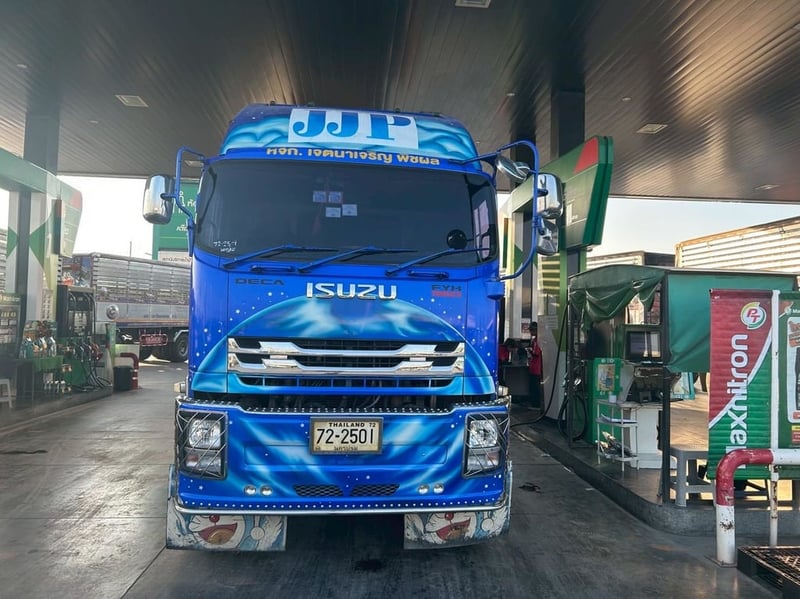 ISUZU FYH 360แรงม้า รถบรรทุก 10ล้อ ดั้มพ์ ปี2019 เลขไมล์น้อยกว่า 800,000 กม.