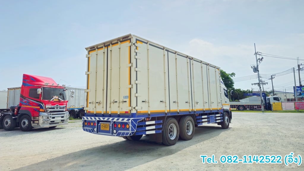 #สิบล้อตู้สิบบาน HINO FL8J 260 แรง ปี 2565 (9027)