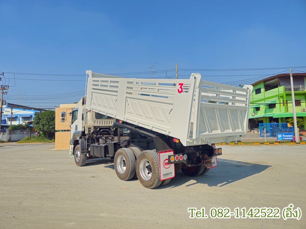 สิบล้อดั้มพ์ ISUZU FXZ 360 แรงม้า ปี2556 (2374)