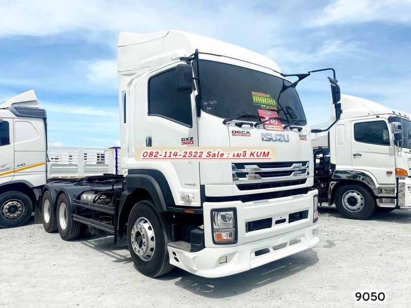 Isuzu  GXZ  360แรงม้า รถบรรทุก หัวลาก 10ล้อ หัวลาก เฉพาะหัว ปี2023