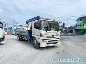 #หกล้อติดเครน HINO FG8J 212 แรงม้า 2556 (7098) #หกล้อติดเครน HINO FG8J 212 แรงม้า 2556 (7098)