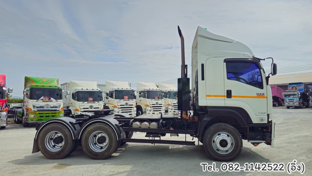 #สิบล้อหัวลาก ISUZU GXZ 360 แรง ปี 2555 (6863)